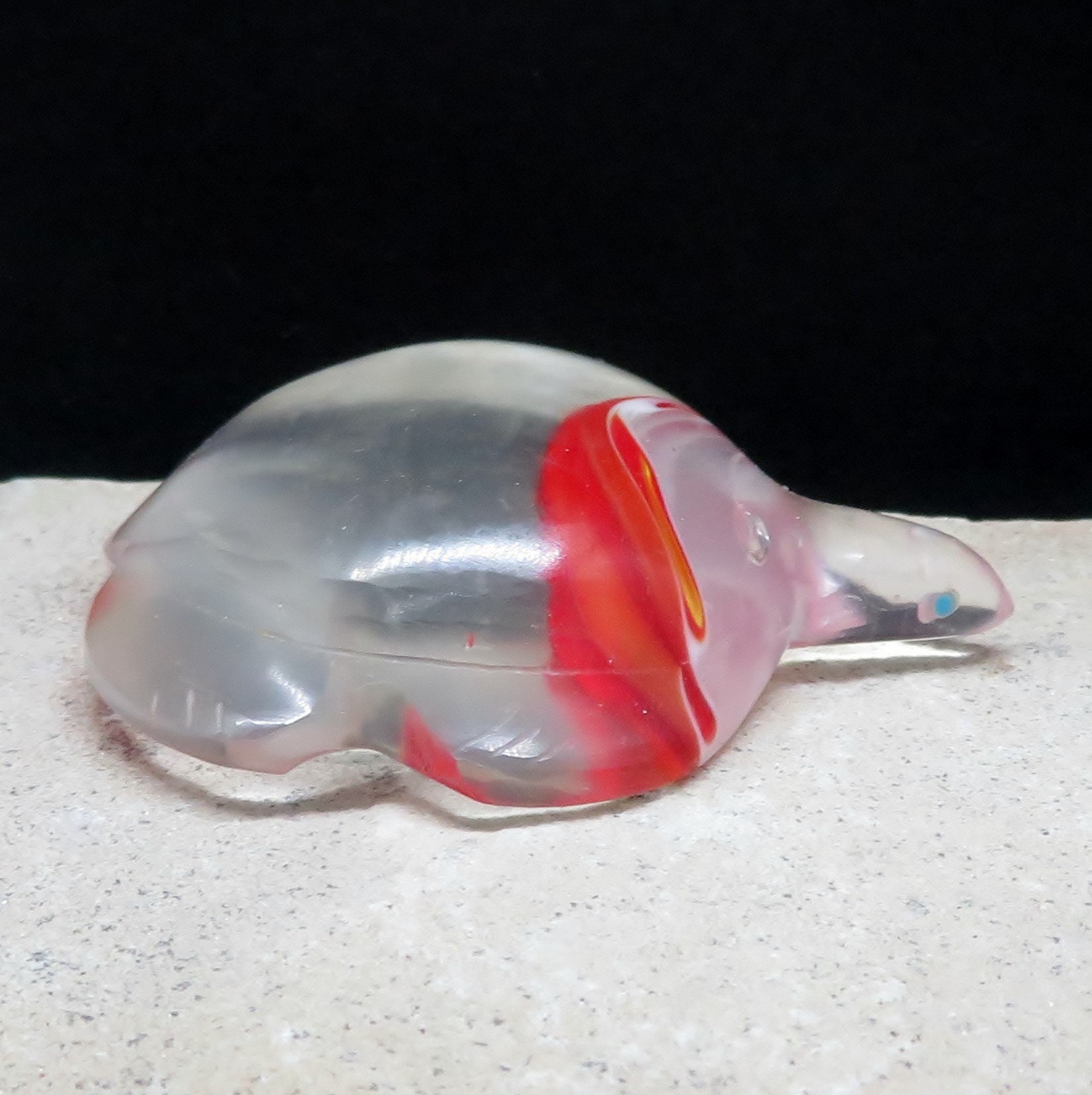 Turtle Boon Zuni Fetish-authentic Native American Animal Carving-glass Turtle ...
