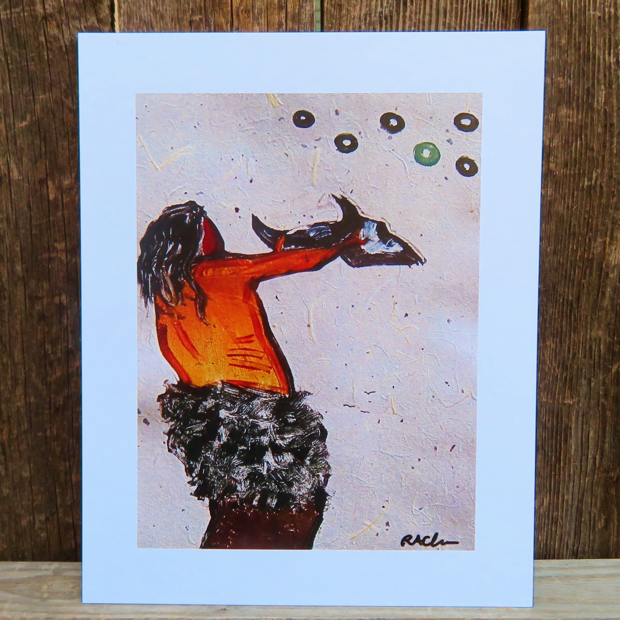 Native American Art - Navajo/dine Signed Print of Original Painting ...