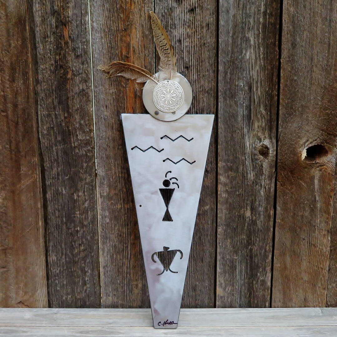 Menominee Metal Wall Art Authentic Native American Artsteel