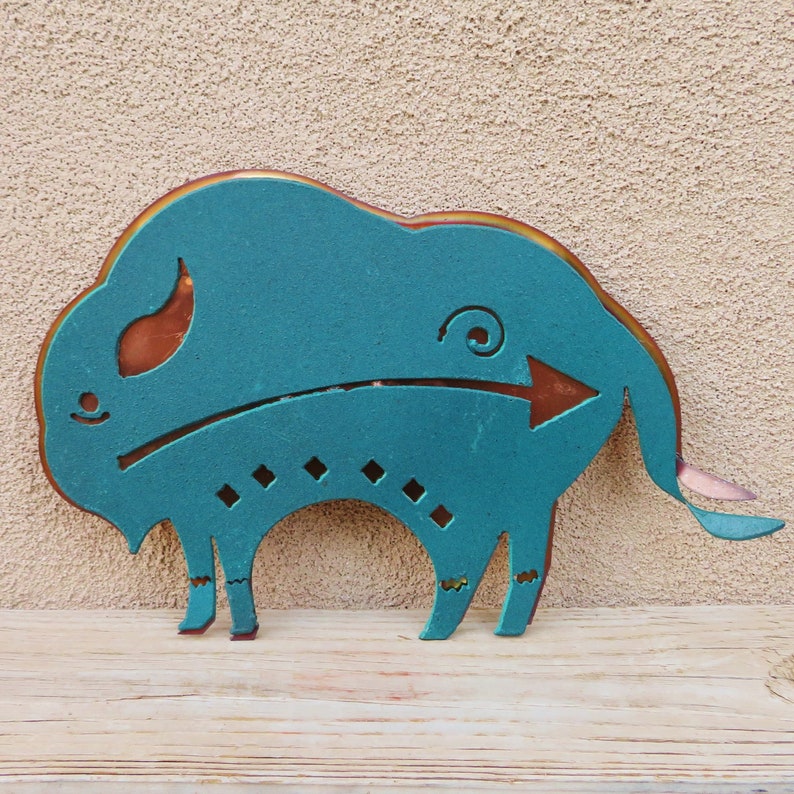 Native American Artauthentic Menominee Metal Wall Artlarge Etsy