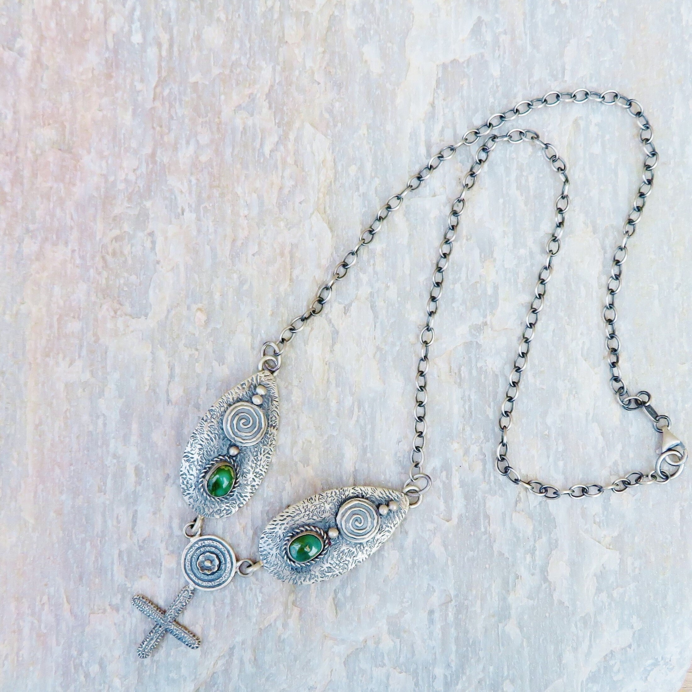 アクセサリー indian jewelry navajo necklace Ina Nez Silver Navajo Necklace | Sedona Indian Jewelry