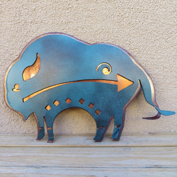 Native American Buffalo Sculpture Etsy