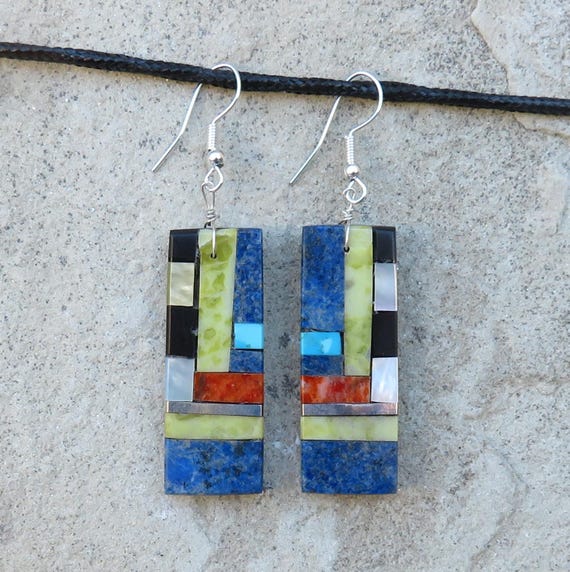 Unique 200 Stones! Navajo Native American Jewelry jewelry Coral Lapis Whitegoat Necklace Unique 200 Stones! Navajo Native American Jewelry jewelry Coral Lapis Whitegoat Necklace