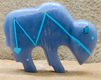 Zuni Fetish Buffalo - Etsy