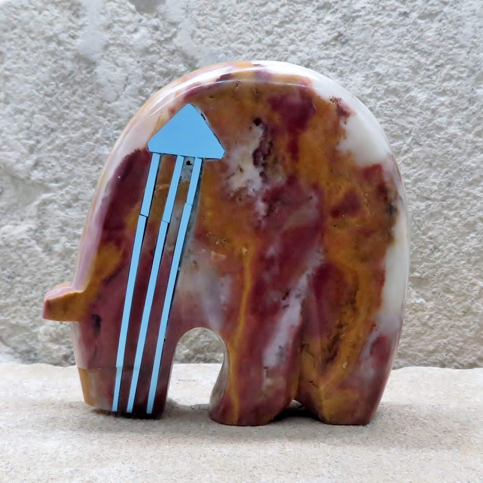 Zuni Fetish-authentic Native American Animal Carving-large