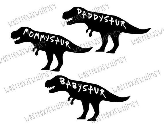 Download Family Dinosaur SVG babysaur svg mommysaur svg daddysaur ...