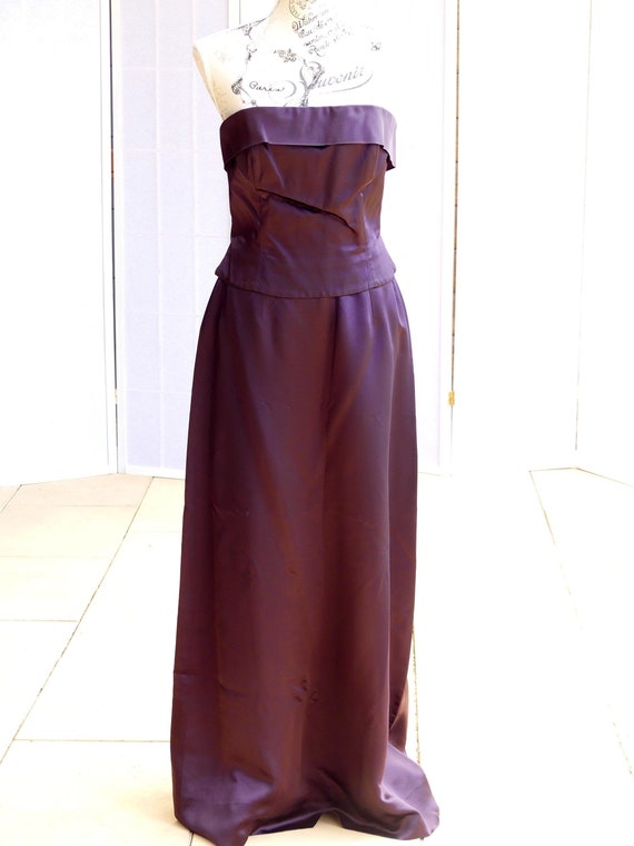 strapless formal top
