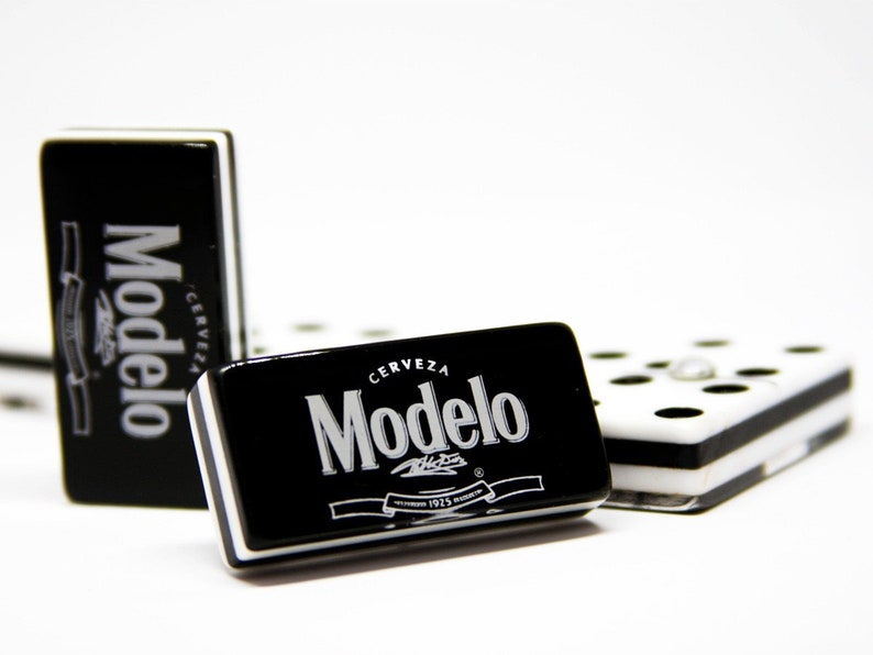 Cerveza Modelo Beer Domino Game Set Double Six Dominoes Man Men Father Dad Brother Groom Birthday Christmas Hot Gift Dominos Man Cave Bar