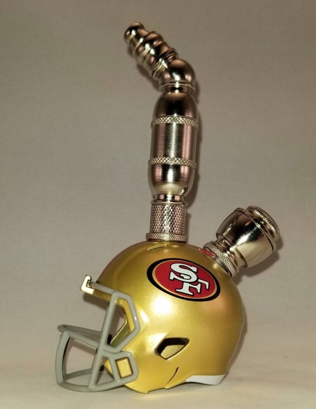 San Francisco 49ers Football Helmet Smoking Pipe Large Upright Etsy