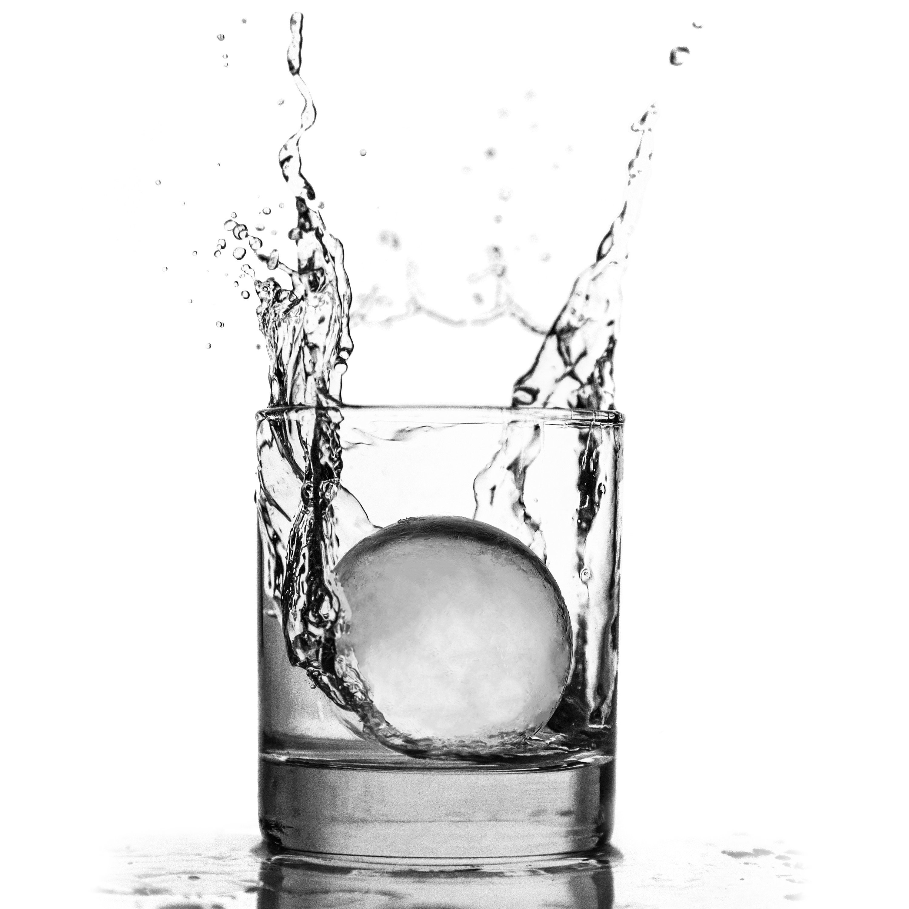 Glacio Clear Sphere or Cube Ice Duo Ice Cube Maker and Mold Create Perfectly Clear Ice Etsy