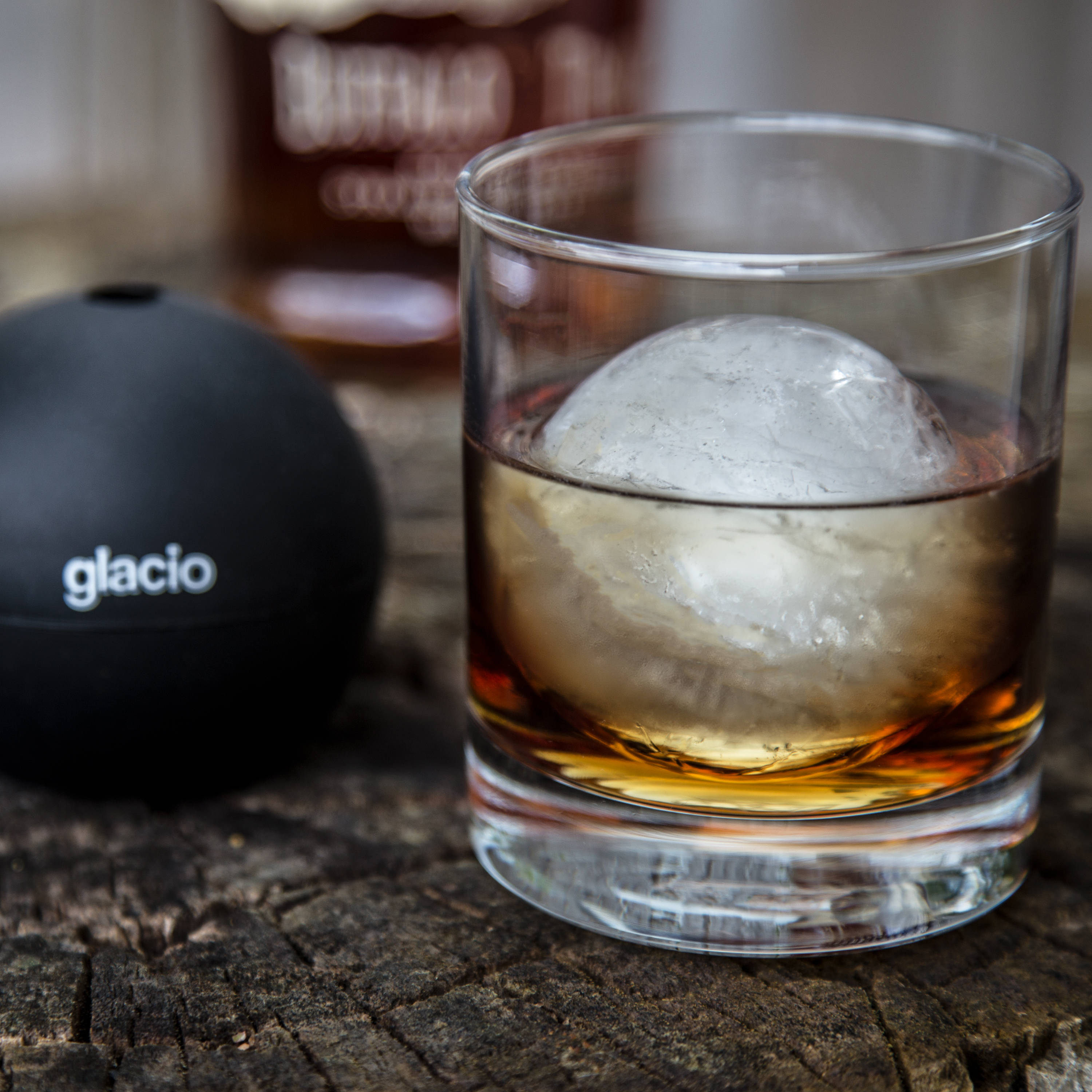 Glacio Large Silicone Ice Sphere Mold Round Ice Cube Mold Etsy