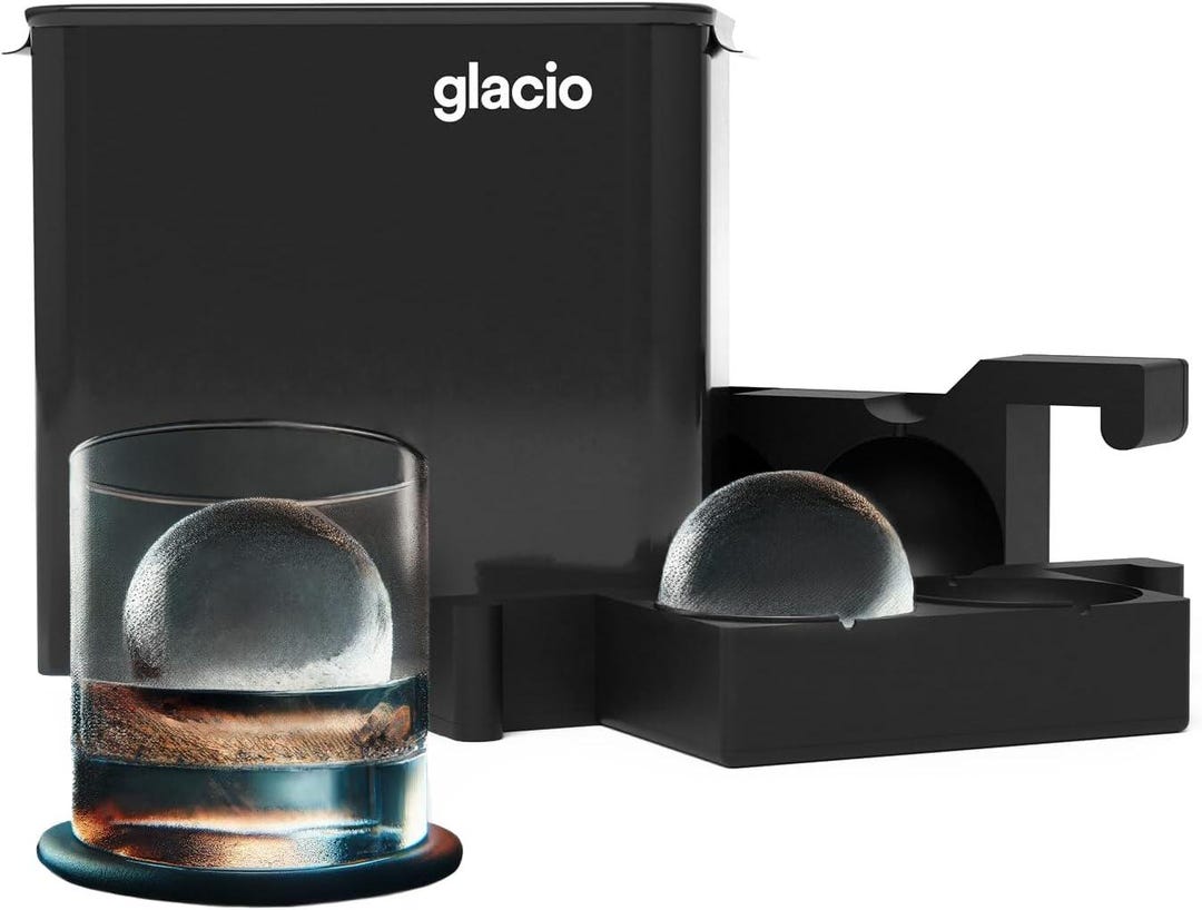 Glacio Clear Sphere or Cube Ice Duo Ice Cube Maker and Mold Create Perfectly Clear Ice Etsy