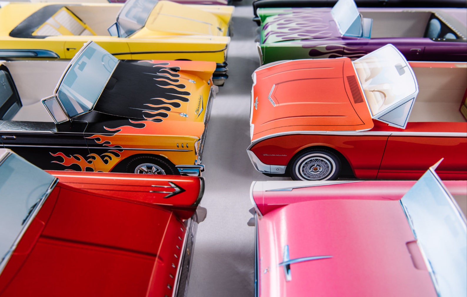 50s Classic Car Food Boxes Quantity of 10 Cars Etsy