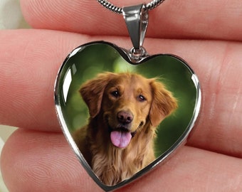 Pet Photo Necklace - Etsy