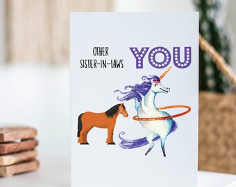 Joyeux Anniversaire Belle Sœur Funny Birthday Card 5x7 Etsy