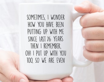 26 anniversary gift for husband