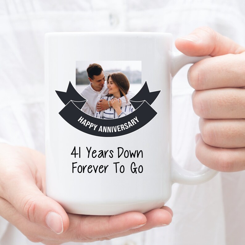 Personalized Photo Gift for 41st Wedding Anniversary Custom Etsy