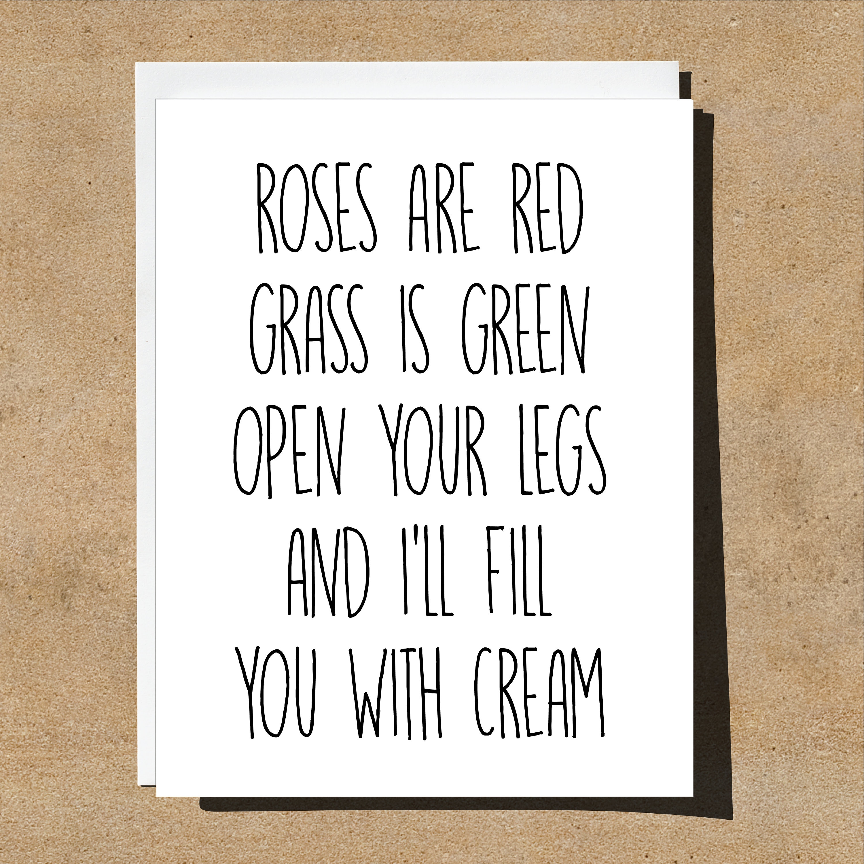 Funny Dirty Valentines Day Card for Her Sexy Card for - Etsy