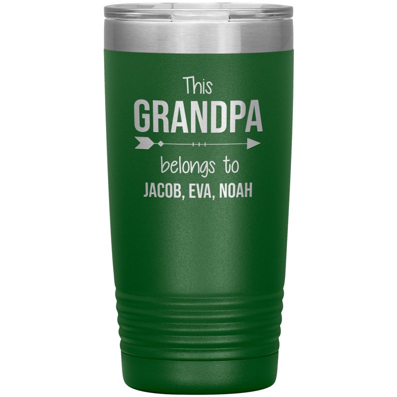 Father's Day Gifts for Grandpa Personalized Tumbler This Etsy