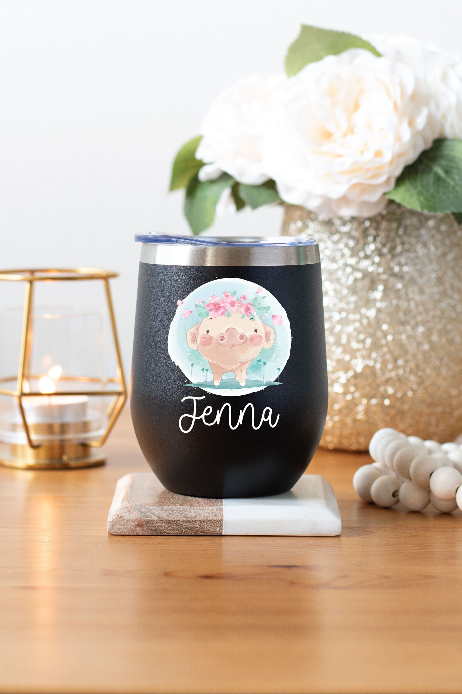 Custom Pig Gifts for Women & Girls Pig Lovers Christmas Etsy