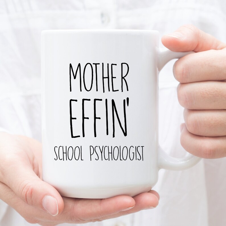 School Psychologist Gifts Expletive Gift for School Etsy