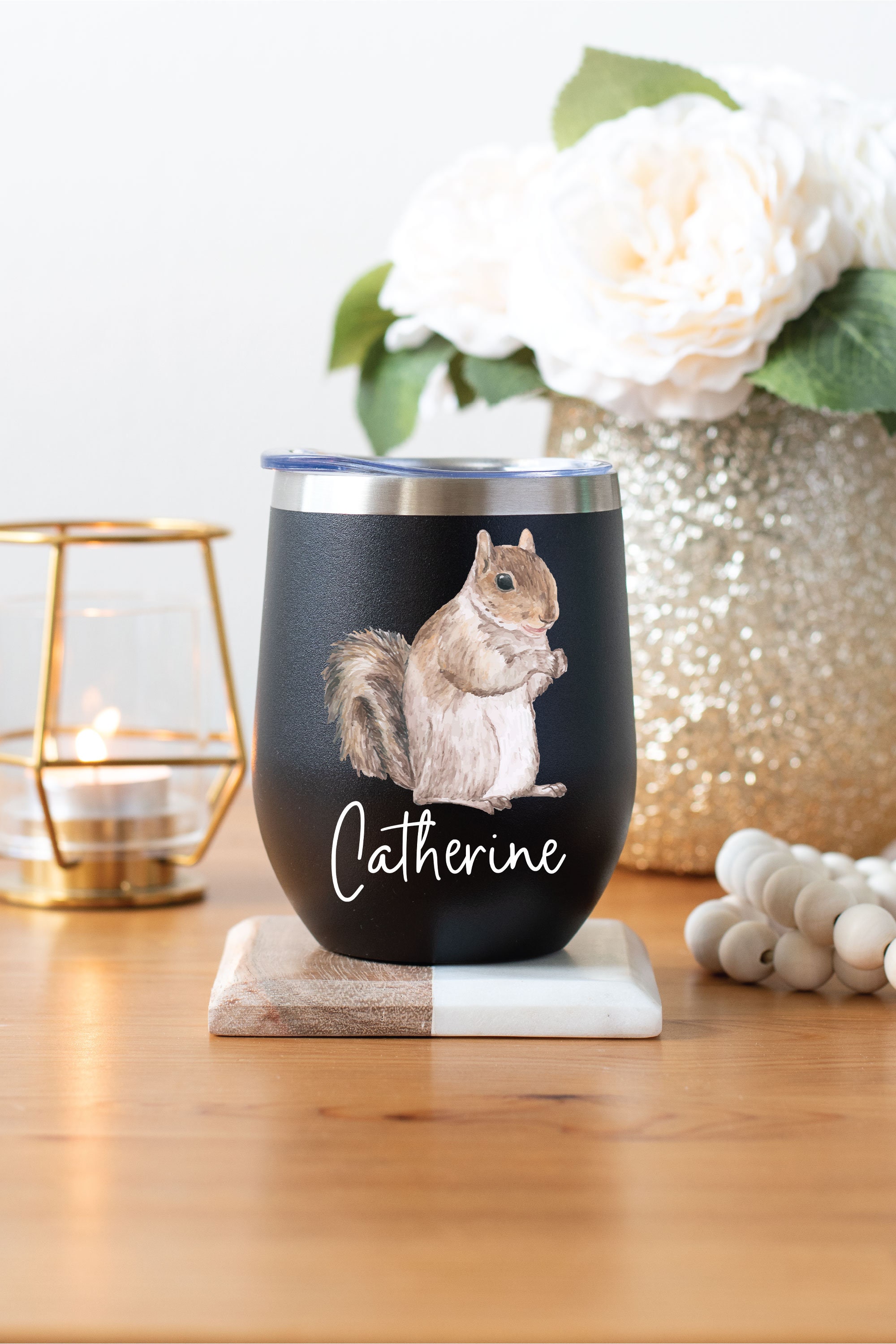Squirrel Tumbler Squirrel Gifts for Squirrel Lovers Etsy