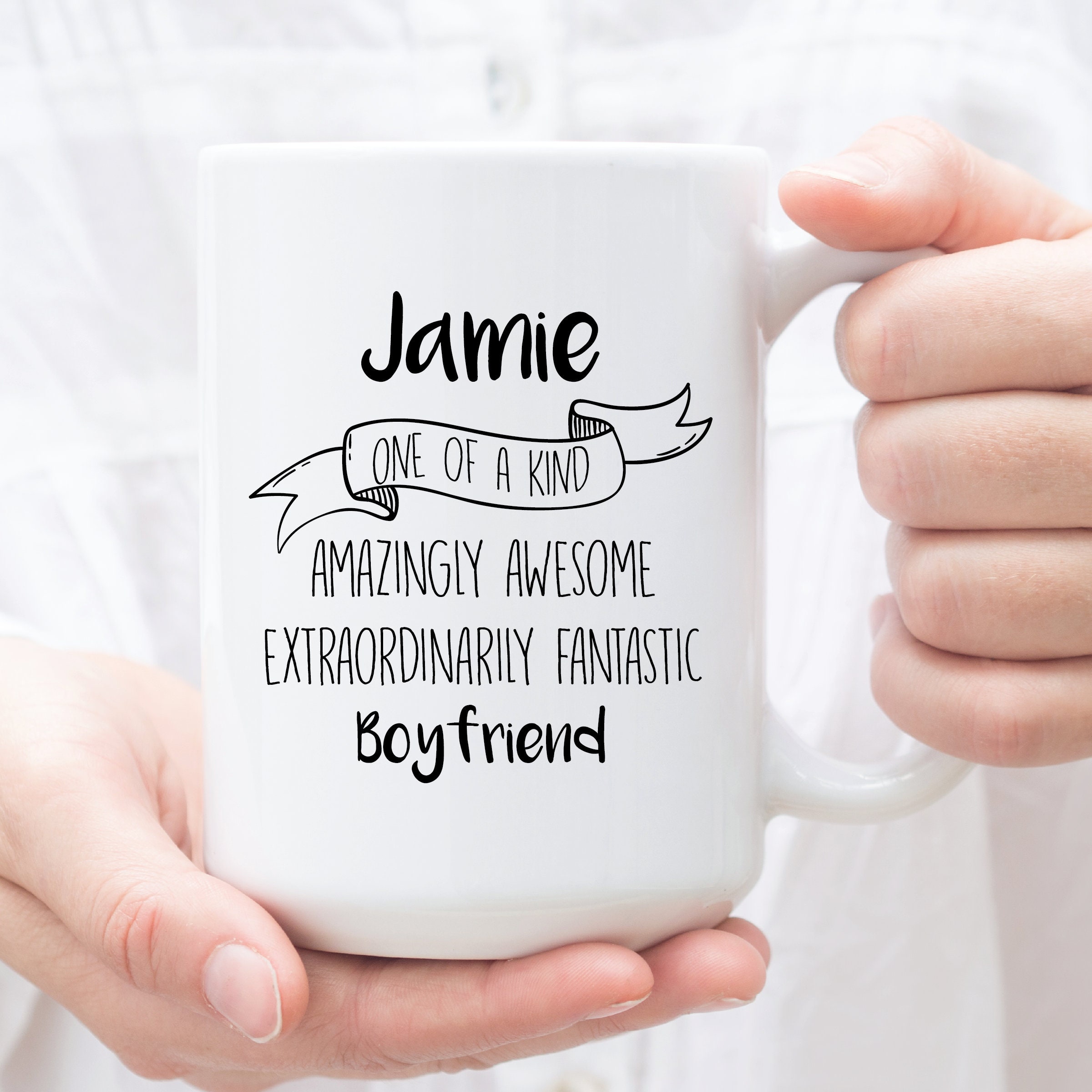 Personalized Coffee Mug for Boyfriend Custom Gifts for Etsy