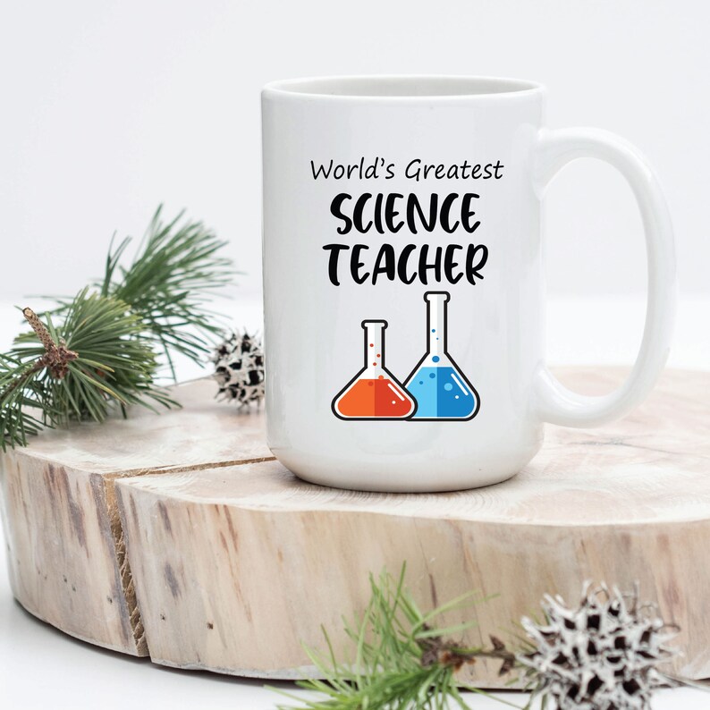 World's Greatest Science Teacher Coffee Mug Gift for Etsy