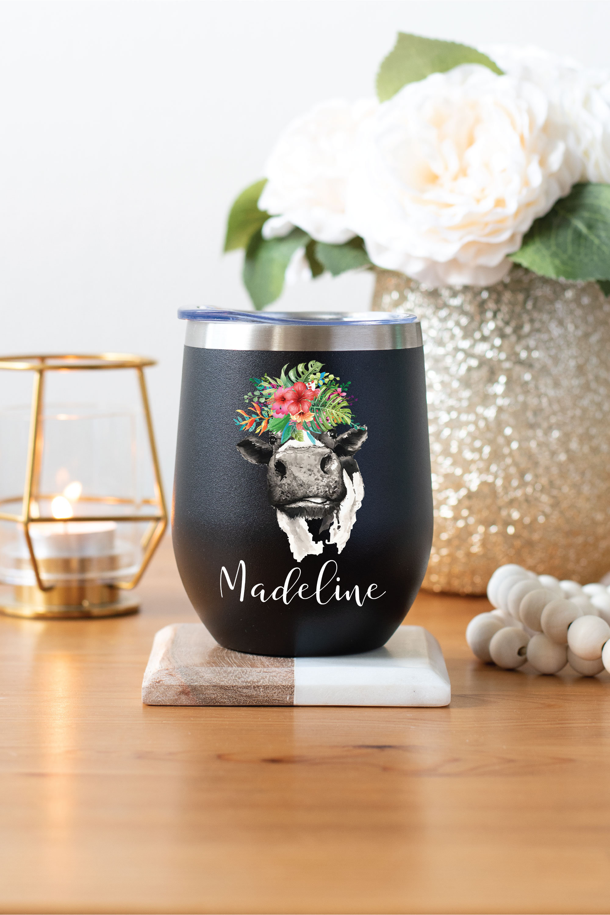 Cow Tumbler Cow Gifts for Cow Lovers Personalized Cow Gift Etsy Canada