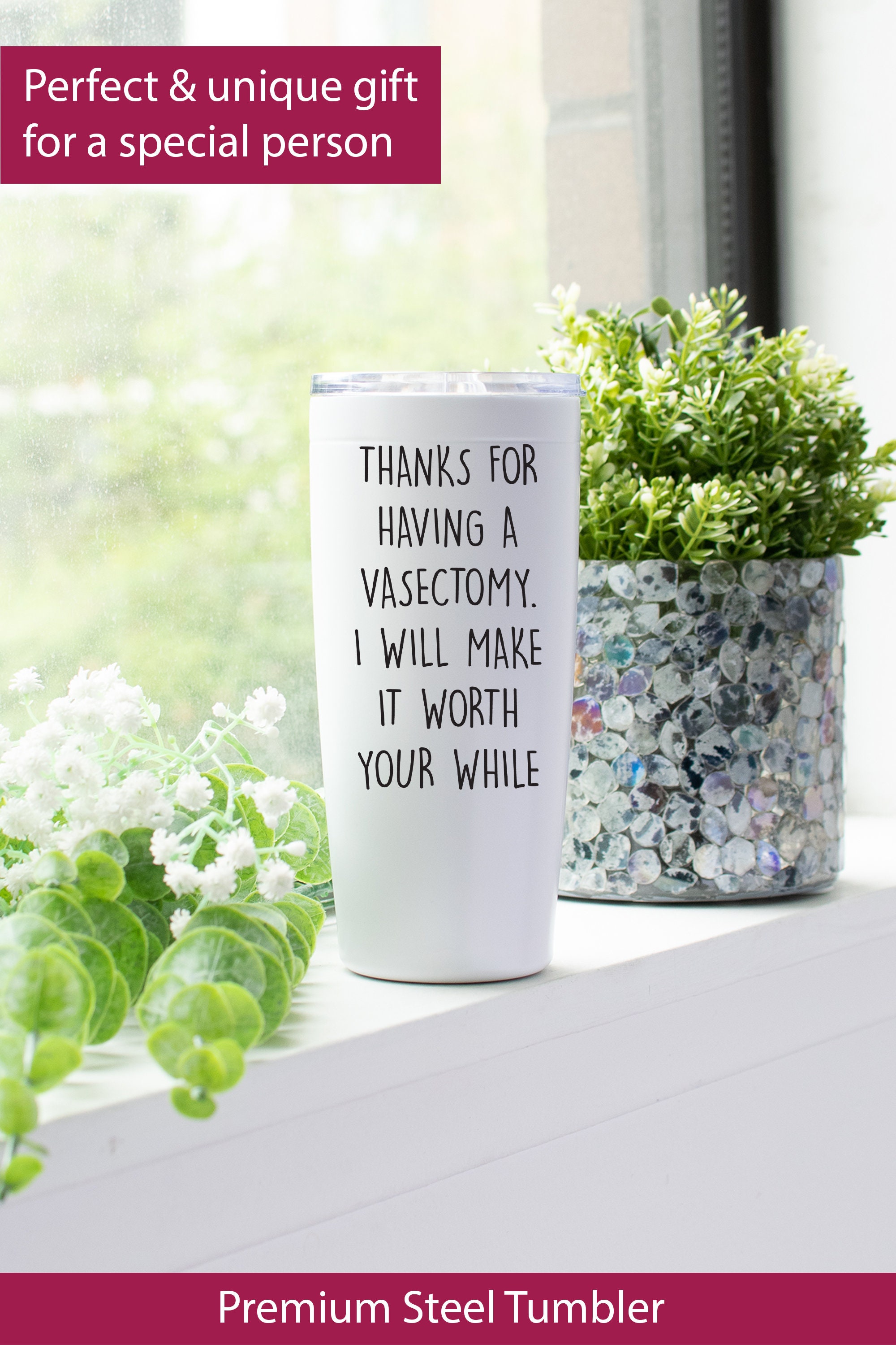 Thanks for Having a Vasectomy Cup for Him, Happy Vasectomy Cup Gift for  Husband 