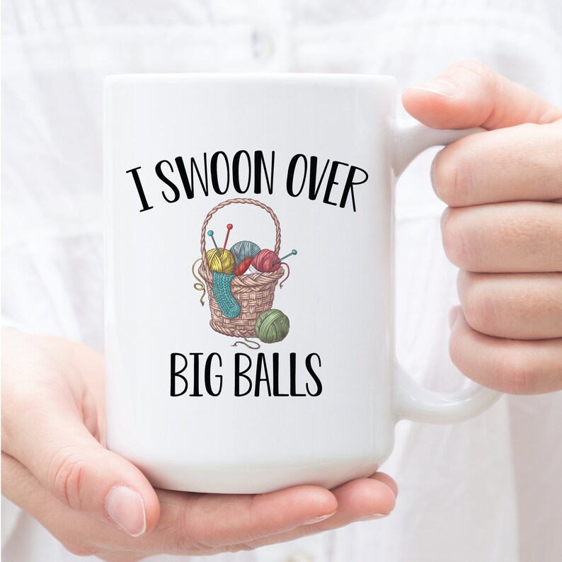 Funny Knitting Gifts Crocheting Gift Idea I Swoon Over Big Etsy