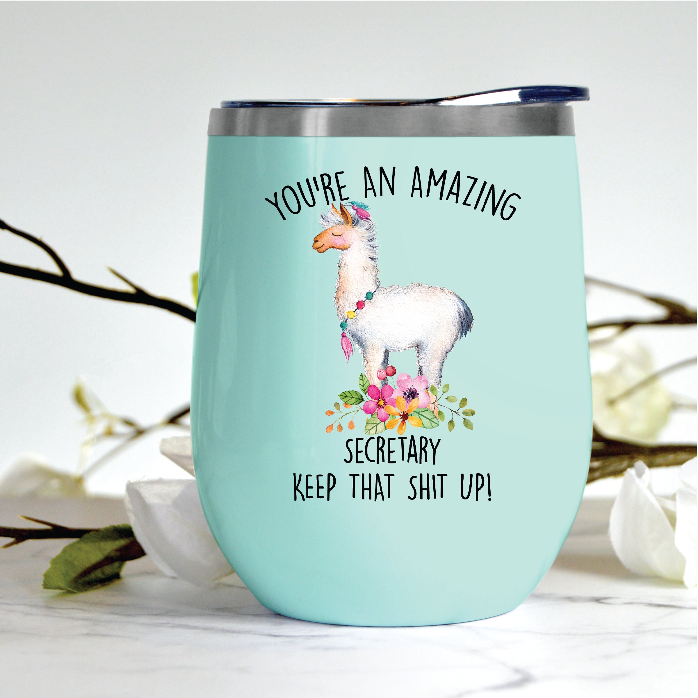 Gift Secretary Secretary Gift Birthday Funny Secretary Gift Etsy
