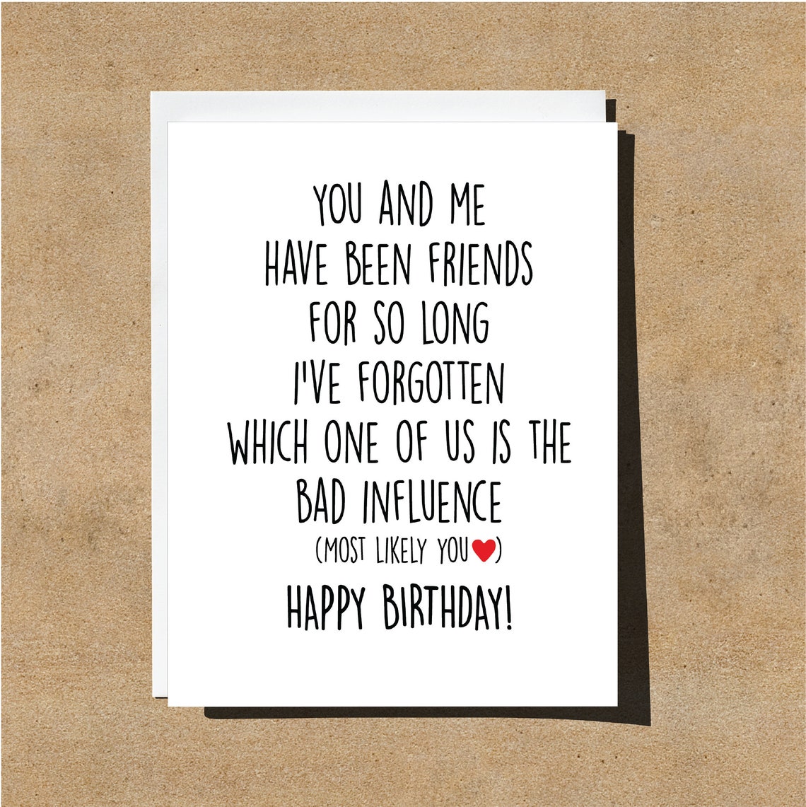 Funny Birthday Card For Best Friend Best Friend Card Funny Etsy
