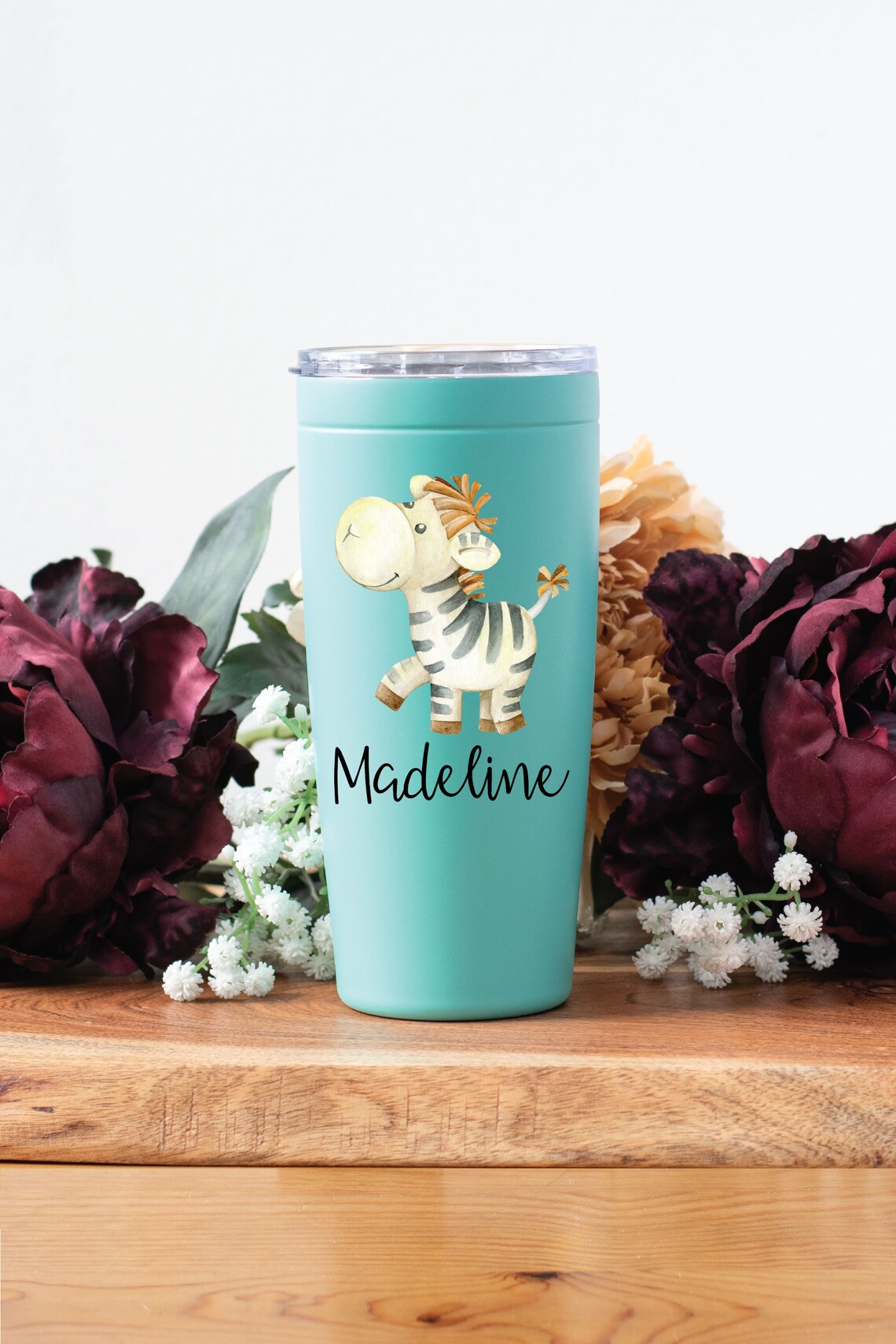 Zebra Tumbler Zebra Gifts for Zebra Lovers Personalized Etsy