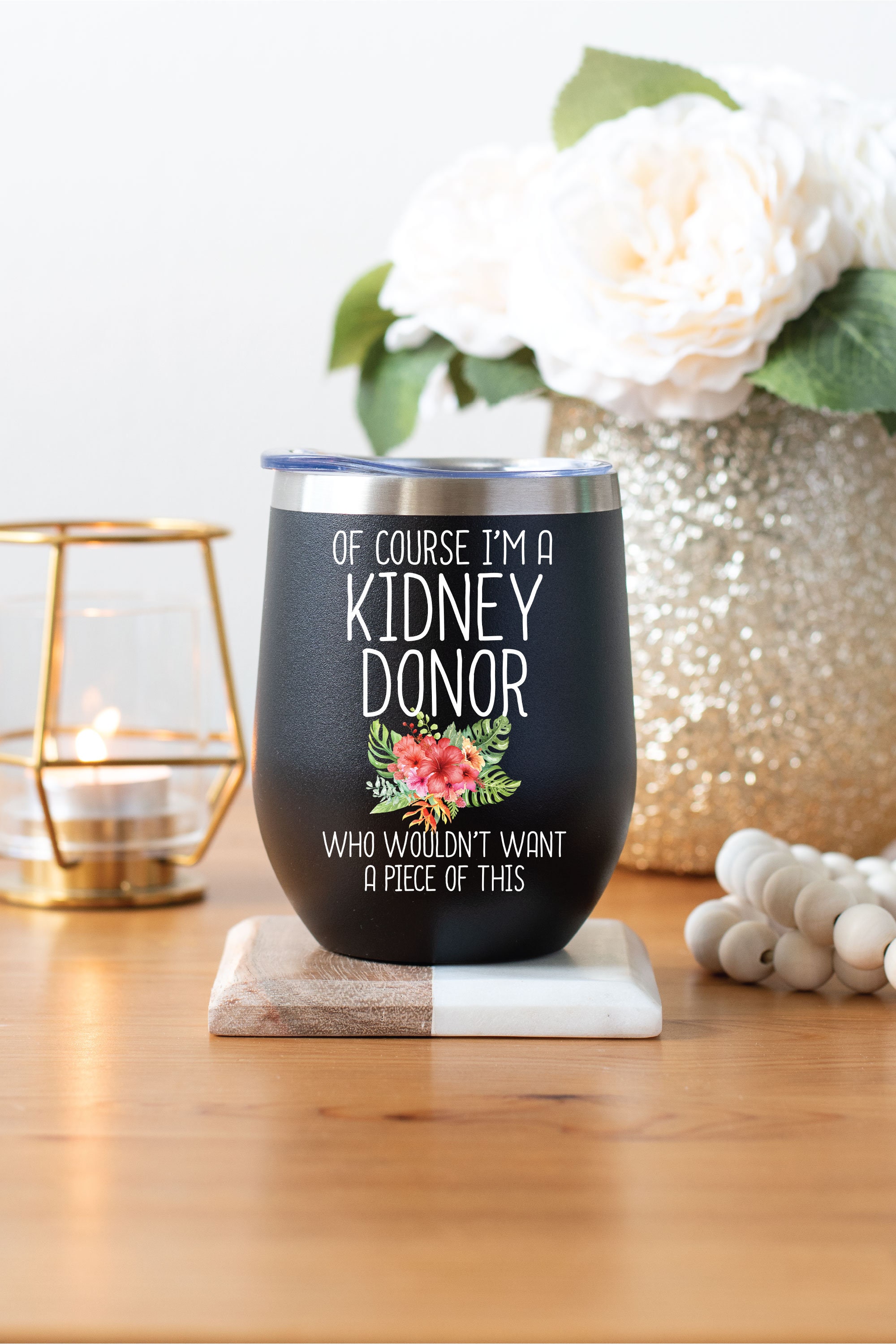 Kidney Donor Tumbler for her Gift Idea for Kidney Donor Etsy
