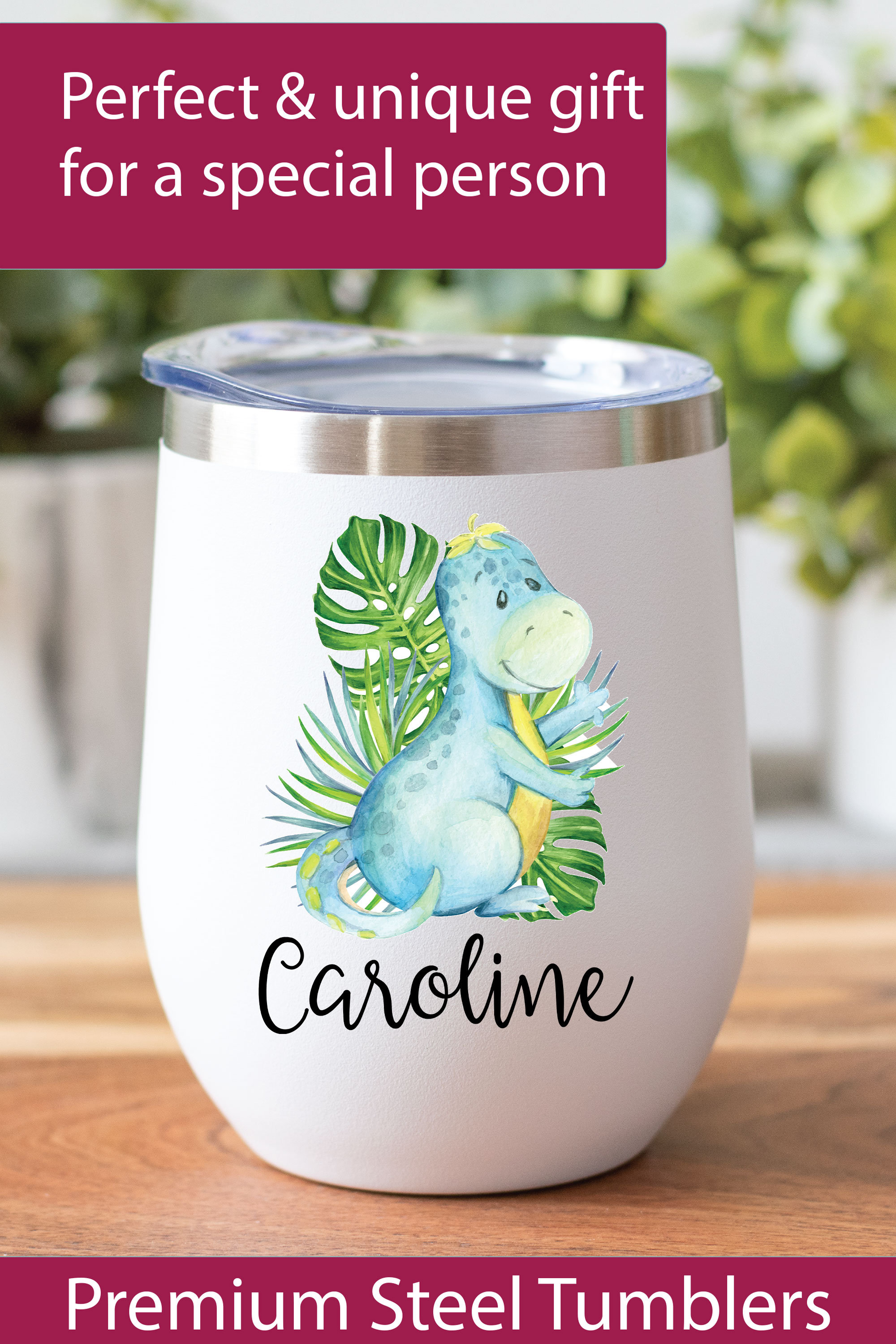 Cute Dinosaur Tumbler Dino Gifts for Dinosaur Lovers | Etsy