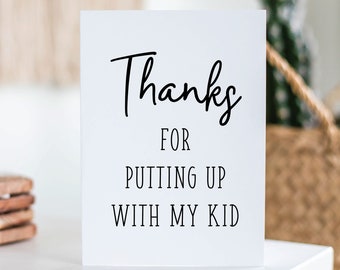 Daycare Appreciation Card - Etsy