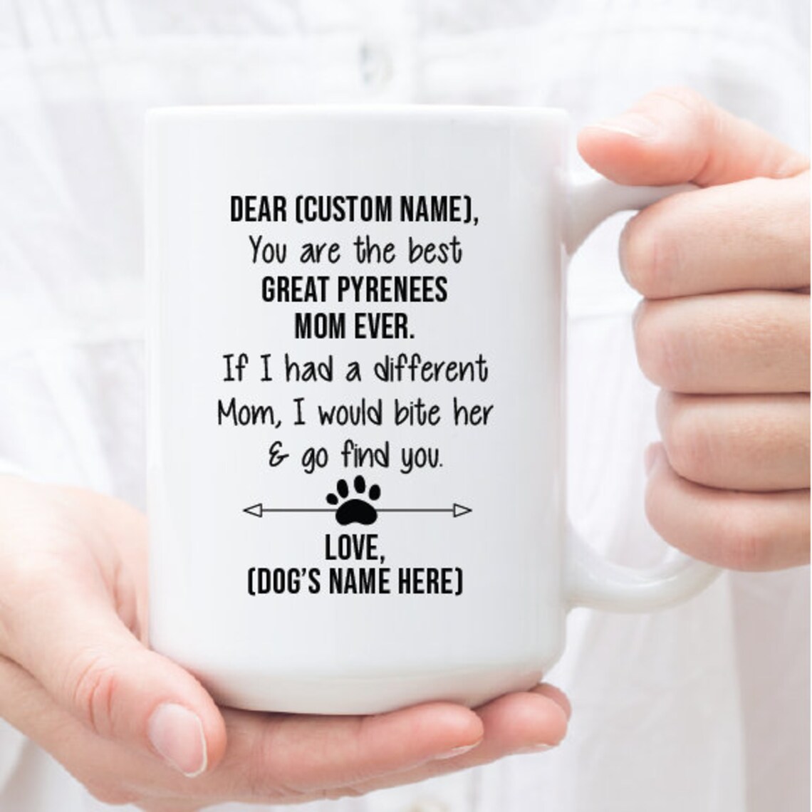 Personalized Great Pyrenees Gifts for Great Pyrenees Mom Etsy Canada