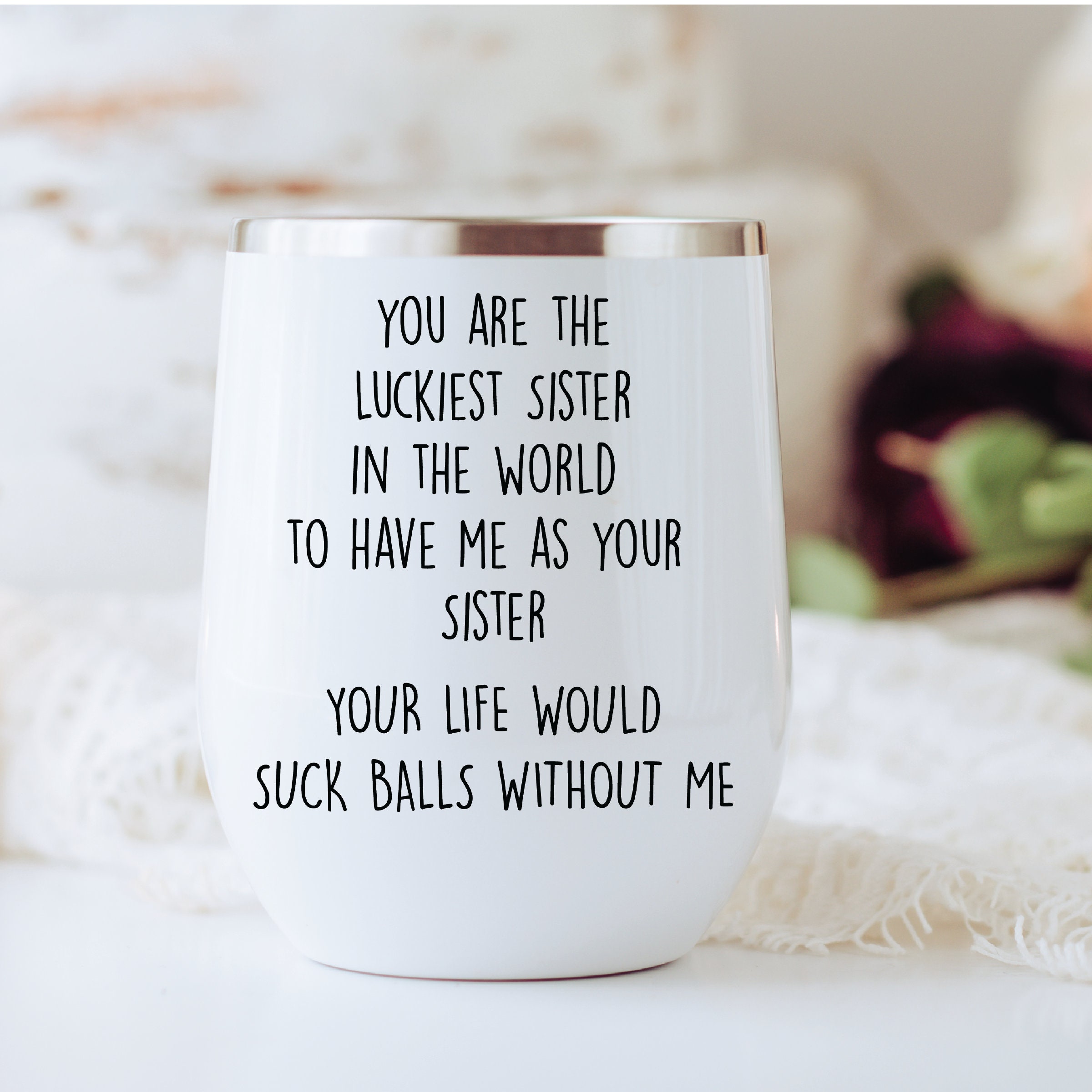 Sister Gift From Sister Funny Sister Giftsister Gift Idea Etsy