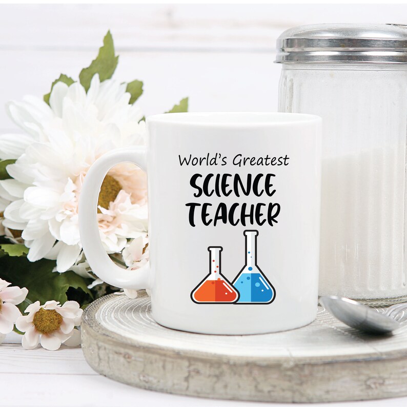 World's Greatest Science Teacher Coffee Mug Gift for Etsy