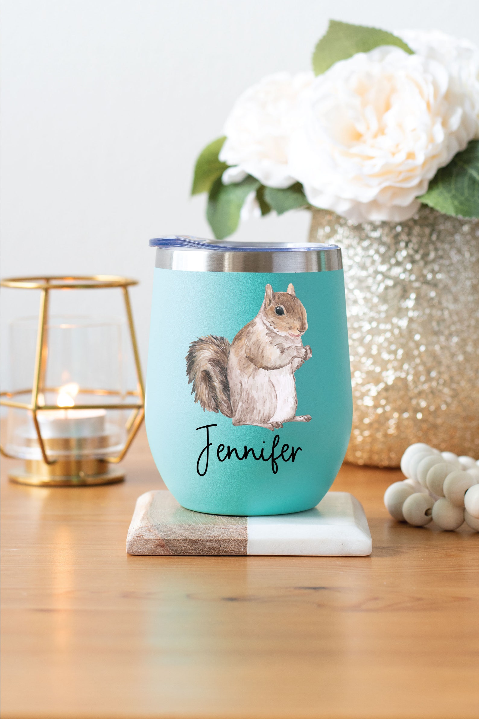 Squirrel Tumbler Squirrel Gifts for Squirrel Lovers Etsy