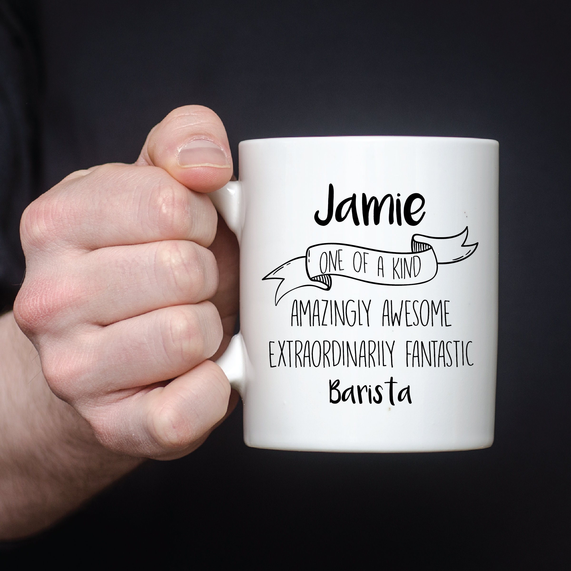 Personalized Coffee Mug for Barista Custom Gifts for Barista Etsy