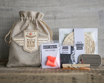 Personalised New Dad's Survival Kit Pouch