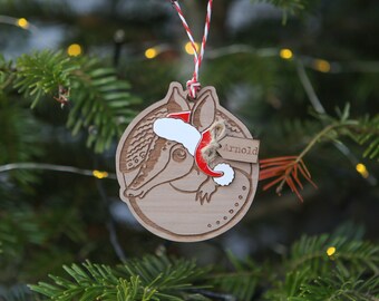 Holiday Armadillo Etsy