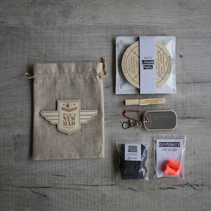 Personalised New Dad's Survival Kit Pouch image 3