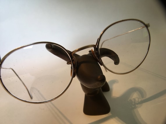 Gold Filled Round wire rim Glasses - image 1