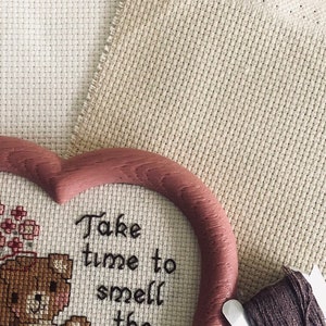 11 Count Aida Tuch Kreuzstich Stoff. 100% Baumwolle Evenweave Stickerei Stoff in verschiedenen Größen und einigen Farben.