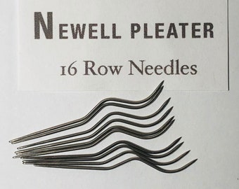 Newell Smocking Pleater Needles. Genuine American Newell Replacement Needles.  (Australian Seller)