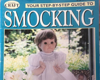 Rivista Smocking Patterns. 9 progetti con istruzioni dettagliate per principianti. (Venditore Australiano)