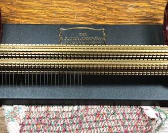 SUPER Amanda Smocking Pleating Machine: Fully Tested, with 24 Needles, Instructions and a Free Smocking Magazine